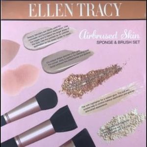 make up sponge & brush set